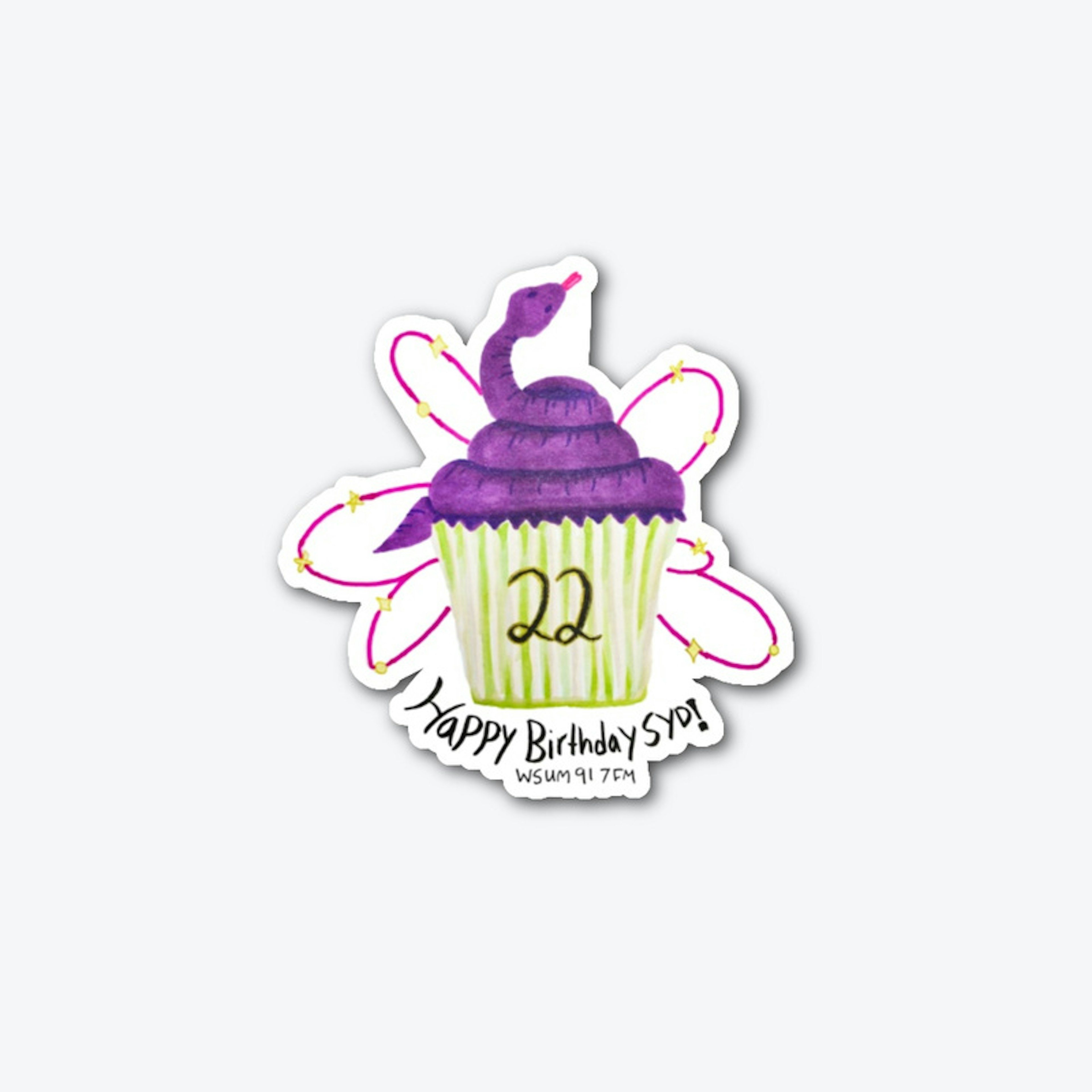 22nd Birthday - Cupcake Syd
